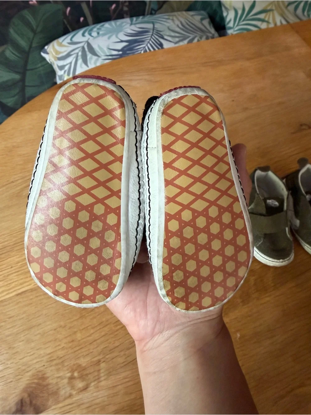 Vans Toddlers Mixed-Style Shoes in Black, Yellow, and Olive
